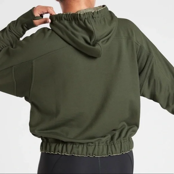 Athleta small acend crop hoodie - Picture 2 of 7